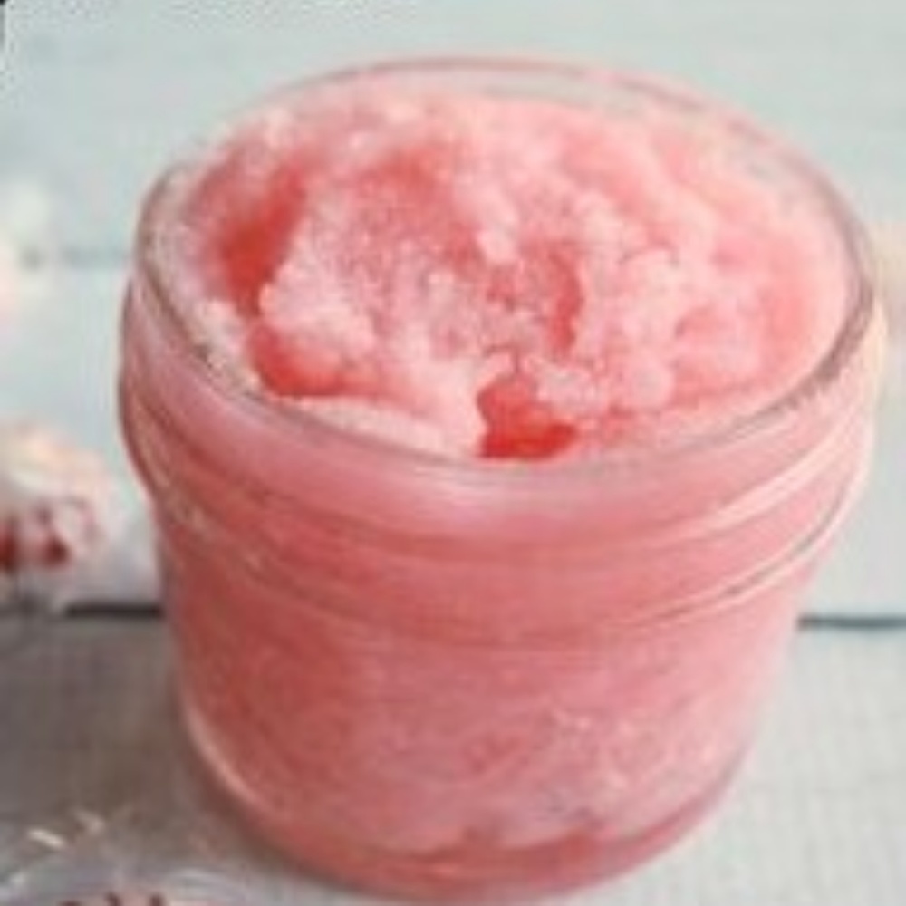 Peppermint Homemade Sugar Scrub
